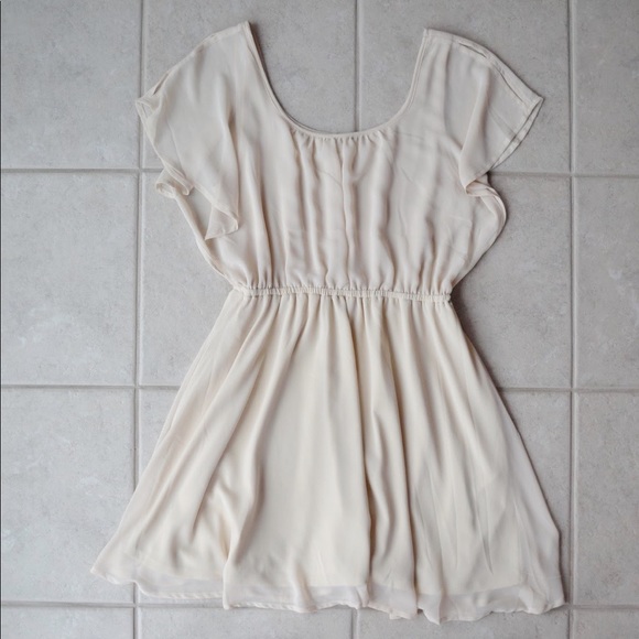 Forever 21 Off-White Dress - Picture 1 of 3